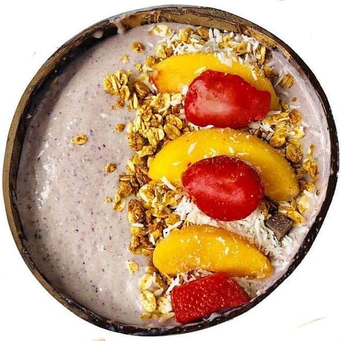 Peach Smoothie Bowl