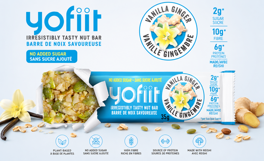 Barres Keto Low-Carb (gingembre-noix de muscade)
