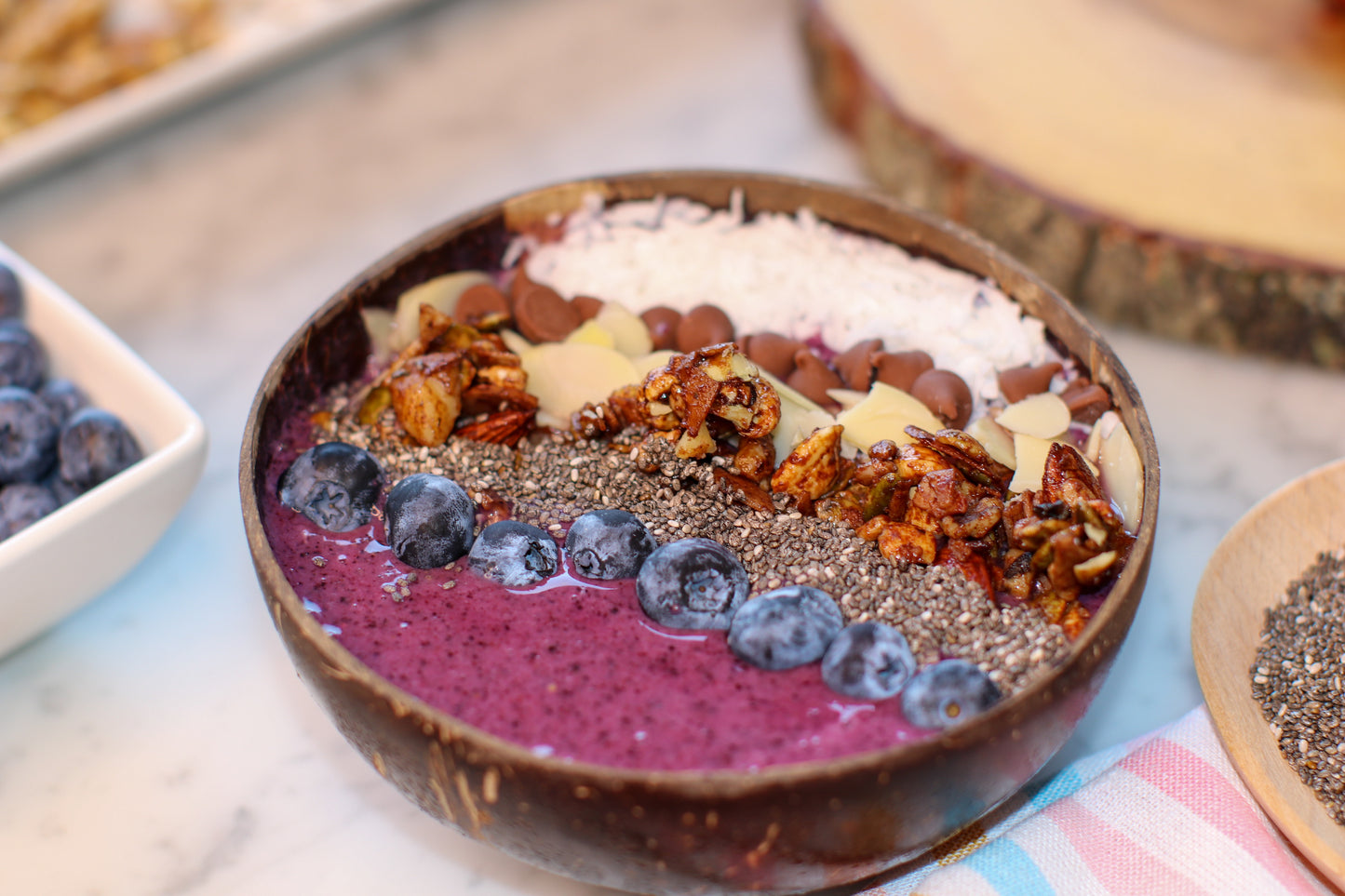 Granola à faible teneur en glucides, avec adaptogènes (noix de muscade)