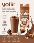 Yofiit – High protein  Oat Blend Chocolate Brownie -12 cartons