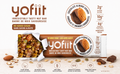 Yofiit Crunchy Nut Bar (Chocolate Almond Crunch) -12 packs