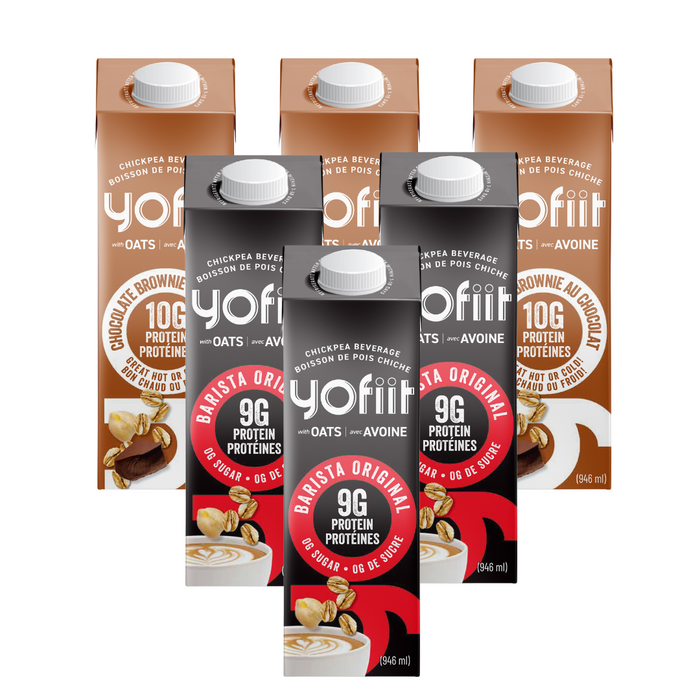 High Protein, Barista and Chocolate mix pack (6 Cartons)
